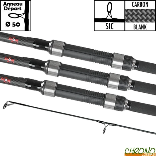 Canne Carp Zoom Mesh Pro Carp 50mm 13' 3.5lbs (les 3) 1 Canne Carp Zoom Mesh Pro Carp 50mm 13' 3.5lbs (les 3)
