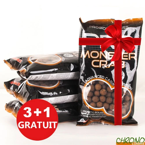 Bouillettes Starbaits Probiotic Monster Crab 14mm 1kg (x3) 1 Bouillettes Starbaits Probiotic Monster Crab 14mm 1kg (x3)