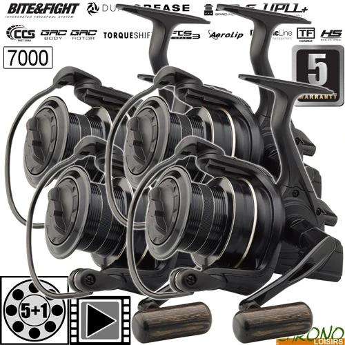 Moulinet Prologic Fulcrum XD 7000 FD (les 4) 1 Moulinet Prologic Fulcrum XD 7000 FD (les 4)