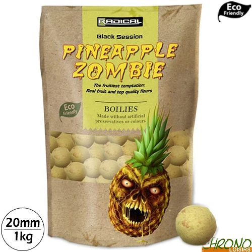 Bouillettes Radical Pineapple Zombie 20mm 1kg 1 Bouillettes Radical Pineapple Zombie 20mm 1kg