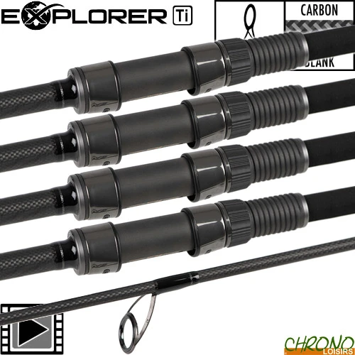 Canne Fox Explorer Ti 8-10' 3.5lbs (les 4) 1 Canne Fox Explorer Ti 8-10' 3.5lbs (les 4)