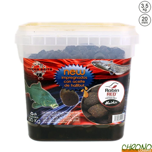 Pellets Pro Elite Baits Halibut & Robin Red 20mm 3.5kg 1 Pellets Pro Elite Baits Halibut & Robin Red 20mm 3.5kg