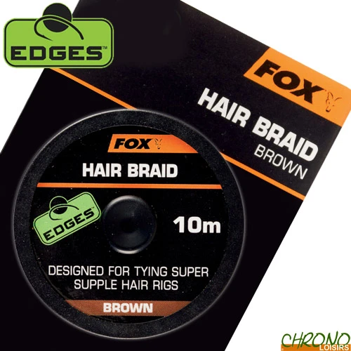 Tresse Fox Edges Hair Braid Brown 10m 1 Tresse Fox Edges Hair Braid Brown 10m