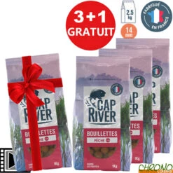 Bouillettes Cap River Peche Poivre 14mm 2.5kg (x3)