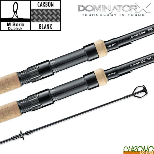 Canne Sonik DominatorX RS 10' 3lbs Full Cork (les 2) 1 Canne Sonik DominatorX RS 10' 3lbs Full Cork (les 2)