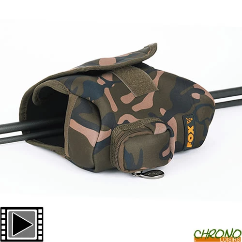 Protection Moulinet Fox Camou Néoprène Reel Pouch 1 Protection Moulinet Fox Camou Néoprène Reel Pouch