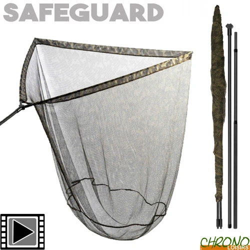 Epuisette Avid Carp Safeguard Landing Net 42" Manche 2 Parties 1 Epuisette Avid Carp Safeguard Landing Net 42" Manche 2 Parties