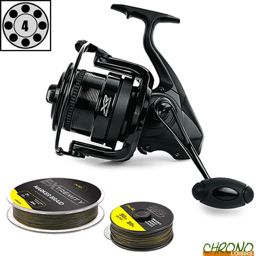 Moulinet Avid Carp XR Spod Marker + Tresse Marker + Shock 1 Moulinet Avid Carp XR Spod Marker + Tresse Marker + Shock