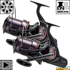 Moulinet Daiwa Whisker 45 SCW QD OT (les 2)