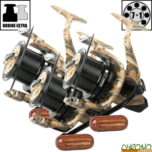 Moulinet Carp Design GK9000 Camou (les 3) 1 Moulinet Carp Design GK9000 Camou (les 3)