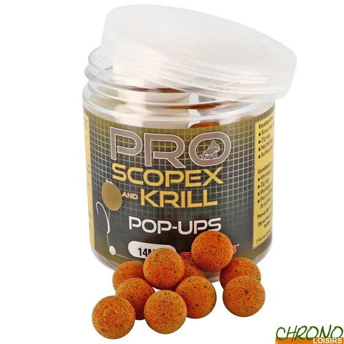 Pop Up Starbaits Probiotic Scopex Krill 14mm 60g 1 Pop Up Starbaits Probiotic Scopex Krill 14mm 60g