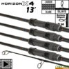 Canne Fox Horizon X4 50mm 13' 3.5lbs (les 4)