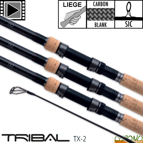Canne Shimano Tribal TX-2 10' 3lbs Full Cork (les 3) 1 Canne Shimano Tribal TX-2 10' 3lbs Full Cork (les 3)