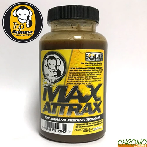 Booster Solar Max Attrax Top Banana 250ml 1 Booster Solar Max Attrax Top Banana 250ml