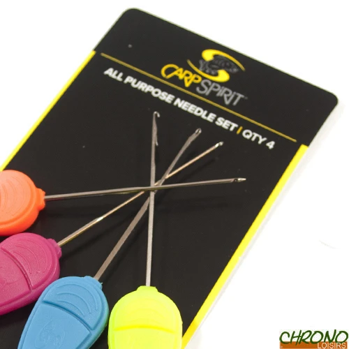 Aiguilles Carp Spirit All Purpose Needle (set De 4) 1 Aiguilles Carp Spirit All Purpose Needle (set De 4)