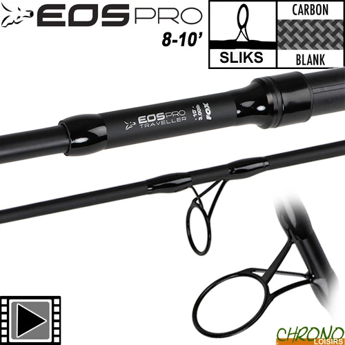 Canne Fox EOS Pro Traveller 8-10' 3lbs Full Shrink 1 Canne Fox EOS Pro Traveller 8-10' 3lbs Full Shrink