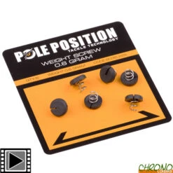 Lest à Vis Pole Position Weight Screw (par 6)