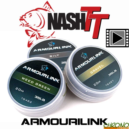 Tresse Nash Armourlink 35lbs 20m 1 Tresse Nash Armourlink 35lbs 20m