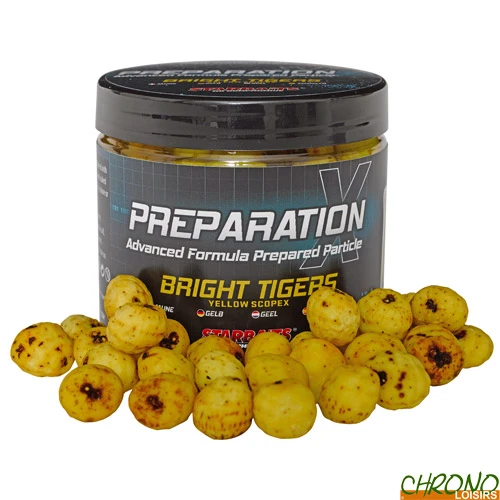 Noix Tigrées Starbaits X Bright Jaune Scopex 200ml 1 Noix Tigrées Starbaits X Bright Jaune Scopex 200ml