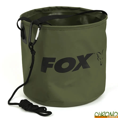 Seau Souple Fox Collapsible Water Bucket Large 10L 1 Seau Souple Fox Collapsible Water Bucket Large 10L