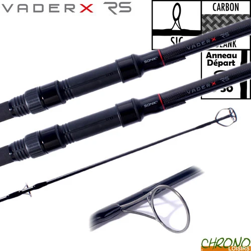 Canne Sonik VaderX RS 50mm 12' 3.5lbs (les 2) 1 Canne Sonik VaderX RS 50mm 12' 3.5lbs (les 2)