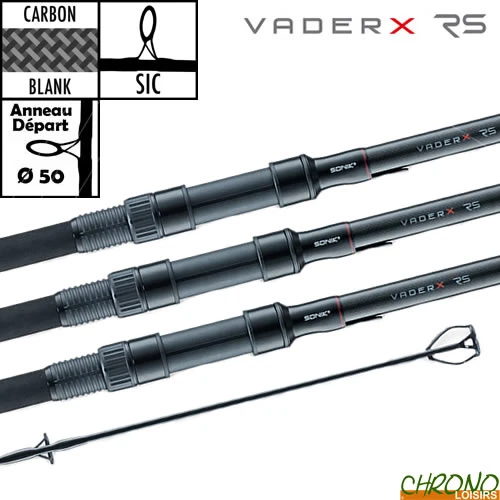 Canne Sonik VaderX RS 50mm 13' 3.5lbs (les 3) 1 Canne Sonik VaderX RS 50mm 13' 3.5lbs (les 3)