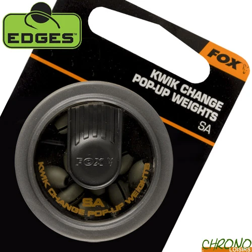 Plombée Fox Edges Kwik Change Pop Up Weights SA 1 Plombée Fox Edges Kwik Change Pop Up Weights SA