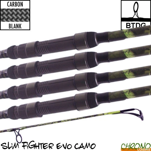 Canne Carp Design Slim Fighter Evo Camo 10' 3.5lbs (les 4) 1 Canne Carp Design Slim Fighter Evo Camo 10' 3.5lbs (les 4)