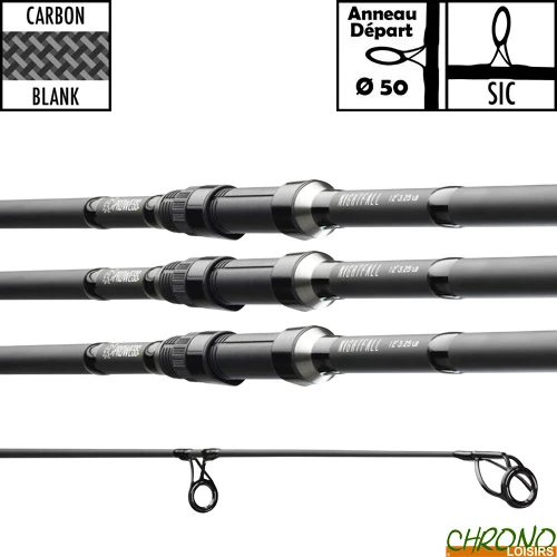 Canne Prowess Nightfall 50mm 13' 3.5lbs (les 3) 1 Canne Prowess Nightfall 50mm 13' 3.5lbs (les 3)