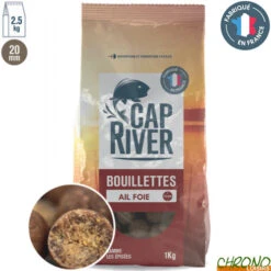 Bouillettes Cap River Ail Foie 20mm 2.5kg