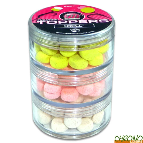 Pop Ups Mainline Floating Toppers Cell 3 X 50ml 1 Pop Ups Mainline Floating Toppers Cell 3 X 50ml