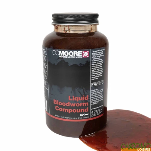 Attractant CC Moore Liquid Bloodworm Extract 500ml 1 Attractant CC Moore Liquid Bloodworm Extract 500ml
