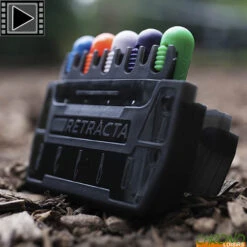 Aiguilles Avid Carp Retracta + Boite De Rangement (set De 5)