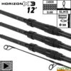 Canne Fox Horizon X3 50mm 12' 3lbs (les 3)