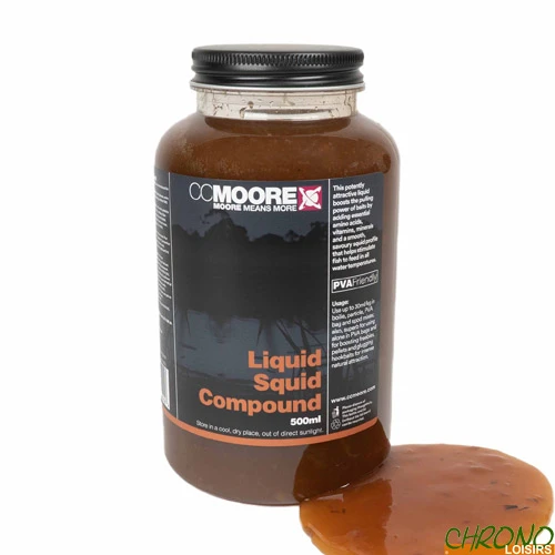 Attractant CC Moore Liquid Squid Compound 500ml 1 Attractant CC Moore Liquid Squid Compound 500ml