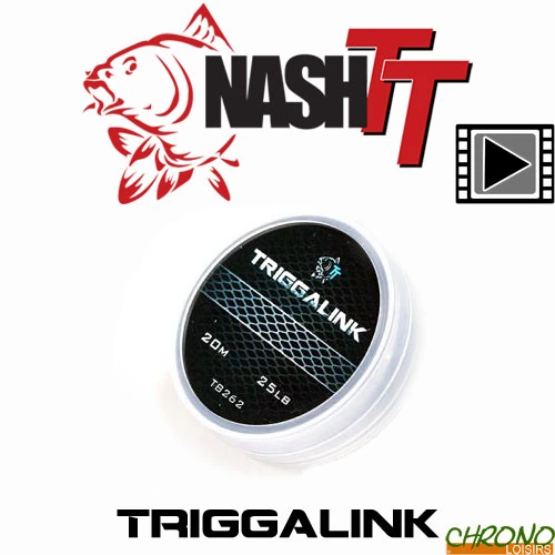 Tresse Nash Triggalink 25lbs 20m 1 Tresse Nash Triggalink 25lbs 20m