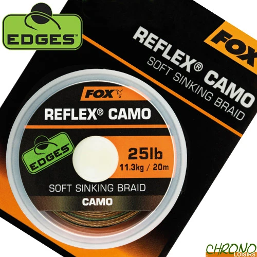 Tresse Fox Reflex Camo Soft Sinking 20m 1 Tresse Fox Reflex Camo Soft Sinking 20m