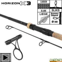 Canne Fox Horizon X3 50mm 12' 3.5lbs Full Cork