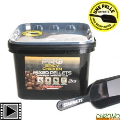 Pellets Starbaits Probiotic Spicy Chicken 2kg
