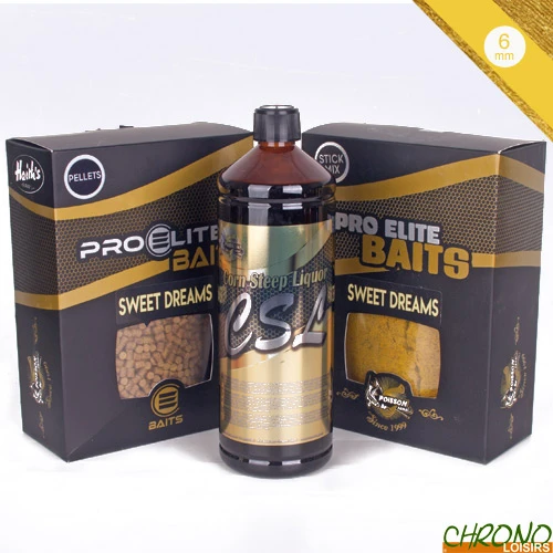 Pack Appâts Pro Elite Baits Gold Amorcage Sweet Dreams 1 Pack Appâts Pro Elite Baits Gold Amorcage Sweet Dreams