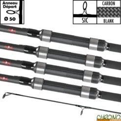 Canne Carp Zoom Mesh Pro Carp 50mm 13' 3.5lbs (les 4)