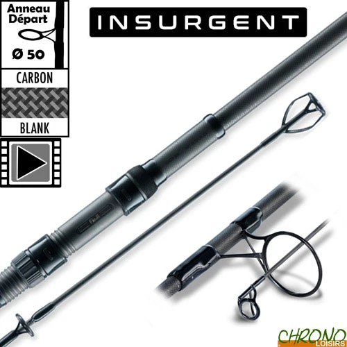 Canne Sonik Insurgent Recon 50mm 12' 3.5lbs 1 Canne Sonik Insurgent Recon 50mm 12' 3.5lbs