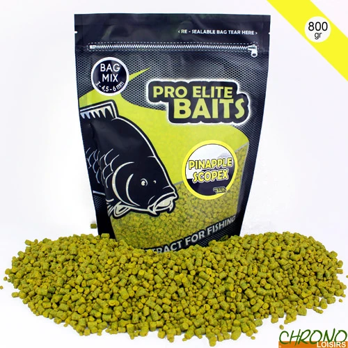 Pellets Pro Elite Baits Pineapple & Scopex Mixed 800g 1 Pellets Pro Elite Baits Pineapple & Scopex Mixed 800g
