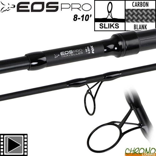 Canne Fox EOS Pro Traveller 8-10' 3.5lbs Full Shrink 1 Canne Fox EOS Pro Traveller 8-10' 3.5lbs Full Shrink