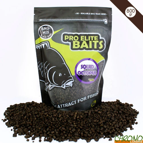 Pellets Pro Elite Baits Squid & Octopus Mixed 800g 1 Pellets Pro Elite Baits Squid & Octopus Mixed 800g