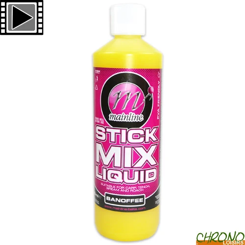 Attractant Mainline Stick Mix Liquid Banoffee 500ml 1 Attractant Mainline Stick Mix Liquid Banoffee 500ml